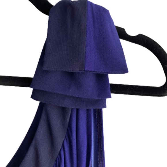 DONNA MORGAN | purple ombre one shoulder dress - Picture 2 of 3